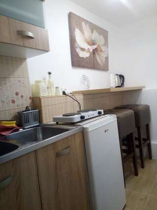 Апартаменты Vicky Apartments Котор Номер-студио с террасой-3