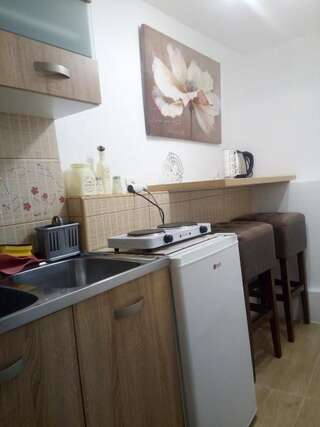 Апартаменты Vicky Apartments Котор Номер-студио с террасой-7